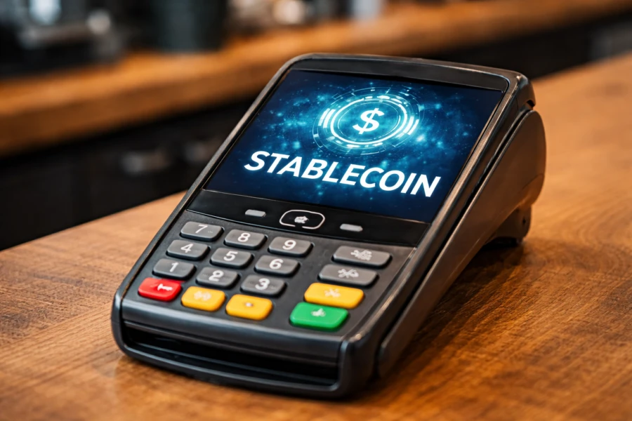 one-click stablecoin checkout